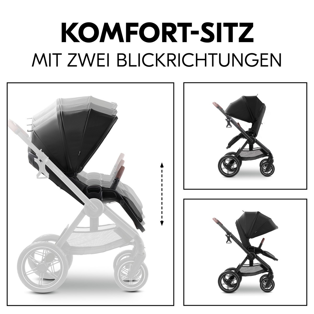 Hauck Kinderwagen Set Comfort N Care Set Black | eBay