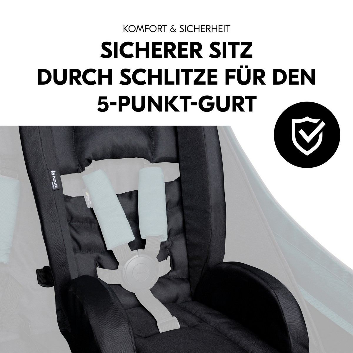 Hauck Bike Trailer Comfort Seat Sitzverkleinerer fr Fahrradanhnger | eBay