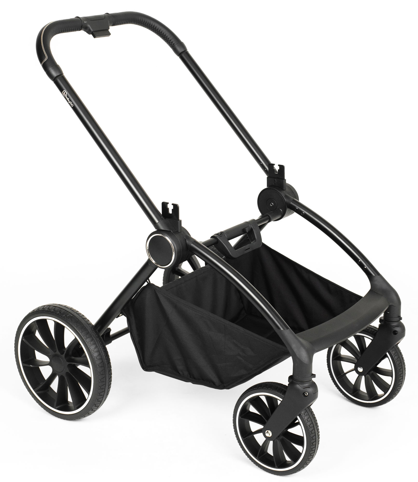 BabyGO Harmony 2in1 Kinderwagen Gestell schwarz Stoff grau | eBay