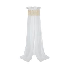 Jollein Betthimmel Himmel Vintage 155 cm Boho Lace Ivory