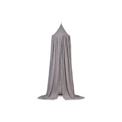 Jollein Betthimmel Vintage 245 cm für Kinderbett Storm grey