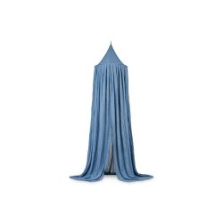 Jollein Betthimmel Vintage 245 cm für Kinderbett jeans blue