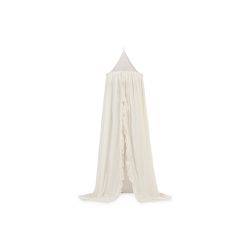 Jollein Baldachin Betthimmel Vintage 245cm ruffle ivory für Kinderbett