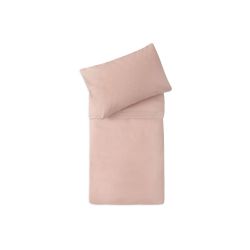 Jollein Bettwäsche für Kinderbett 100x135 cm Twinkling Wild Rose Rosa
