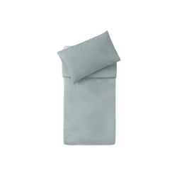 Jollein Bettwäsche für Kinderbett 100x135 cm Twinkling Sea Green Grün
