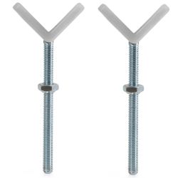 Hauck Y-Spindel (2 Teile) silver für die Befestigung an der Treppe