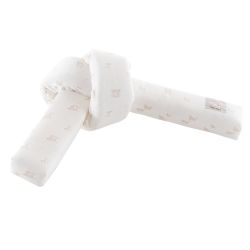 Träumeland Bettschlange Hophop Bunny beige 10 x 200 x 12 cm