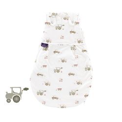 Träumeland Außenschlafsack LIEBMICH Little Farm grün Größe 62/68