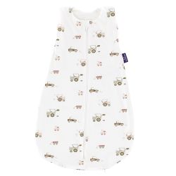 Träumeland Sommerschlafsack LIEBMICH Baumwolle Little Farm grün Größe 90