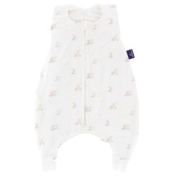 Träumeland Schlafanzug light TO GO Baumwolle Hophop Bunny beige Größe 74