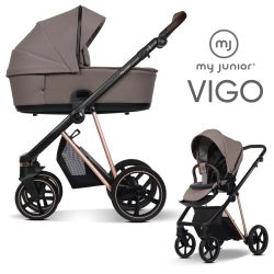 My Junior VIGO 2in1 Kinderwagen-Set - Hazel - XXL-Zubehörpaket