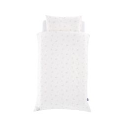 Träumeland Bettwäsche Jersey Hophop Bunny beige 100/135 + 40/60 cm