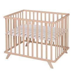 Roba Laufgitter 75x100cm natur grauer Laufgittereinlage Lil Planet