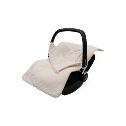 Jollein Fußsack Gruppe 0+ 3/5 Punkte Miffy Teddy Oatmeal Sand