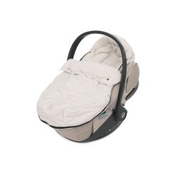 Jollein Fußsack Gruppe 0+ 3/5 Punkte Embossed - Sand