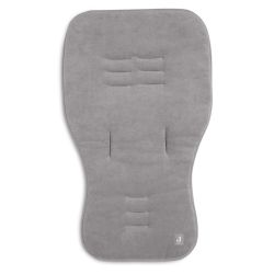 Jollein Sitzeinlage für Buggy Kinderwagen Frottee Storm Grey