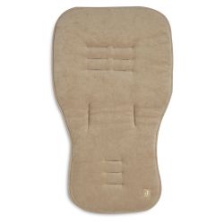 Jollein Sitzeinlage für Buggy Kinderwagen Frottee Biscuit