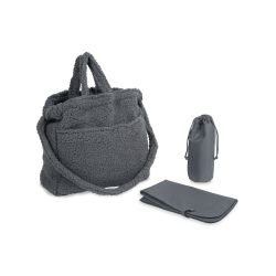Jollein Verpflegungstasche Wickeltasche Teddy storm grey