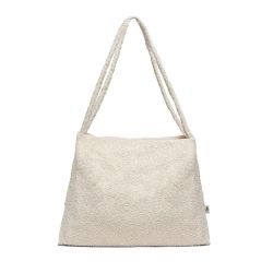 Jollein Wickeltasche Handtasche Shopper 34x43 cm Boucle Naturel