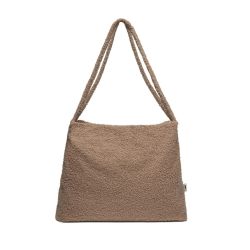 Jollein Wickeltasche Handtasche Shopper 34x43 cm Boucle Biscuit