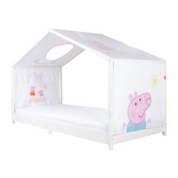 roba Bezug Montessori Hausbetten 90x200cm 3 Aufbewahrungstaschen Peppa Pig