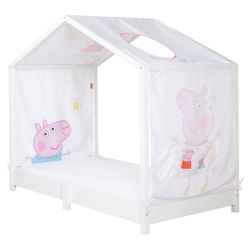 roba Bezug Montessori Hausbett 70x140 cm 3 Aufbewahrungstaschen Peppa Pig