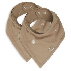 Jollein Lätzchen Bandana Stargaze Biscuit 2er Pack