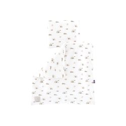 Träumeland Bettwäsche Little Farm grün 80/80 + 35/40 cm