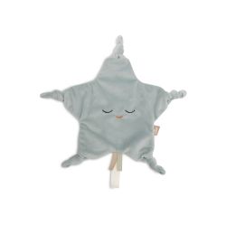 Jollein Schmusetuch Stern Grün Star Sea Green