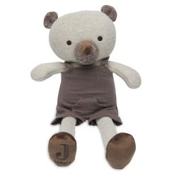 Jollein Kuscheltier Schmusetier Teddy Bär Sam 40cm braun