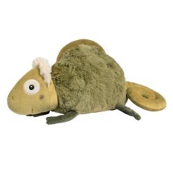 Fehn Kuscheltier Chamäleon XL Lazy, Crazy & Pink Khaki/Olive