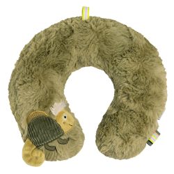 Fehn Nackenstütze 24x22cm Chamäleon Lazy, Crazy & Pink Khaki/Olive