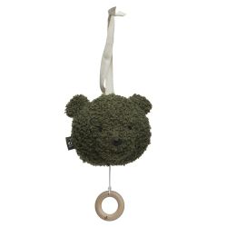 Jollein Spieluhr Teddy Bär Bear Leaf Green