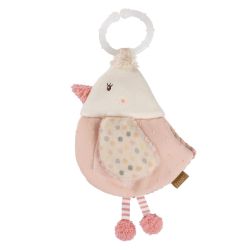 Fehn feehnLAND Stoffbuch Vogel Rose 22 cm