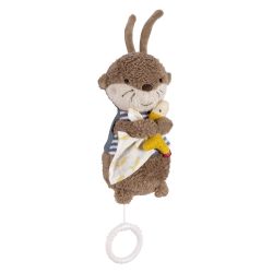 Fehn Otter Theo Mini-Spieluhr Otter Braun 20 cm