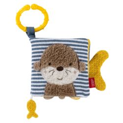 Fehn Otter Theo Stoffbuch Otter 11 x 11 cm