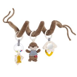 Fehn Otter Theo Activity-Spirale Otter Braun 35 cm
