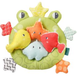 Fehn Badespielzeug Plansch & Play Badekescher Frosch ab 0+ Monaten