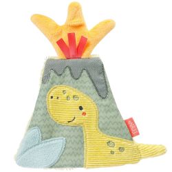 Fehn Knister-Tiere Happy Dino Knister-Vulkan ab 0+ Monaten