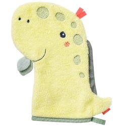 Fehn Waschhandschuh Happy Dino ab 0+ Monaten