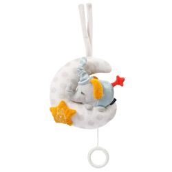Fehn Spieluhr Gute Nacht Elefant 18cm Glow in the Dark Der Mond ist aufgegangen