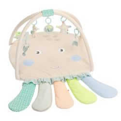 Fehn 3-D-Activity-Decke mit Spielbogen 120x80 cm Meereskinder Oktopus