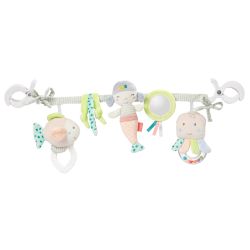 Fehn Kinderwagenkette 45cm Rassel Spielzeug Meereskinder