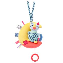 Fehn Color Friends Spieluhr Katze im Mond 18 cm Guter Mond du gest so stille