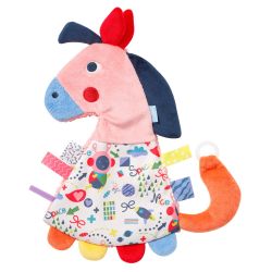 Fehn Color Friends Knister-Pferd Spielzeug Größe 27 cm