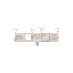 Jollein Stoffbuch mit Aktivitaten fur Laufgitter - Elephant Tales