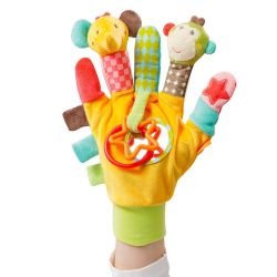 Fehn Safari Spielhandschuh Fingerpuppen Safari