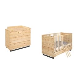 Schardt Kinderzimmer Set ZIRBENHOLZ 3-teilig