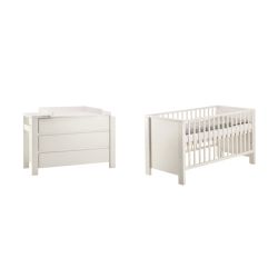 Schardt Kinderzimmer Set Milano WEISS XXL 3-teilig