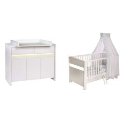 Schardt Kinderzimmer Set PLANET WHITE 3-teilig